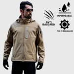 CORTAVIENTO TACTICO - SILVER - Imagen 2